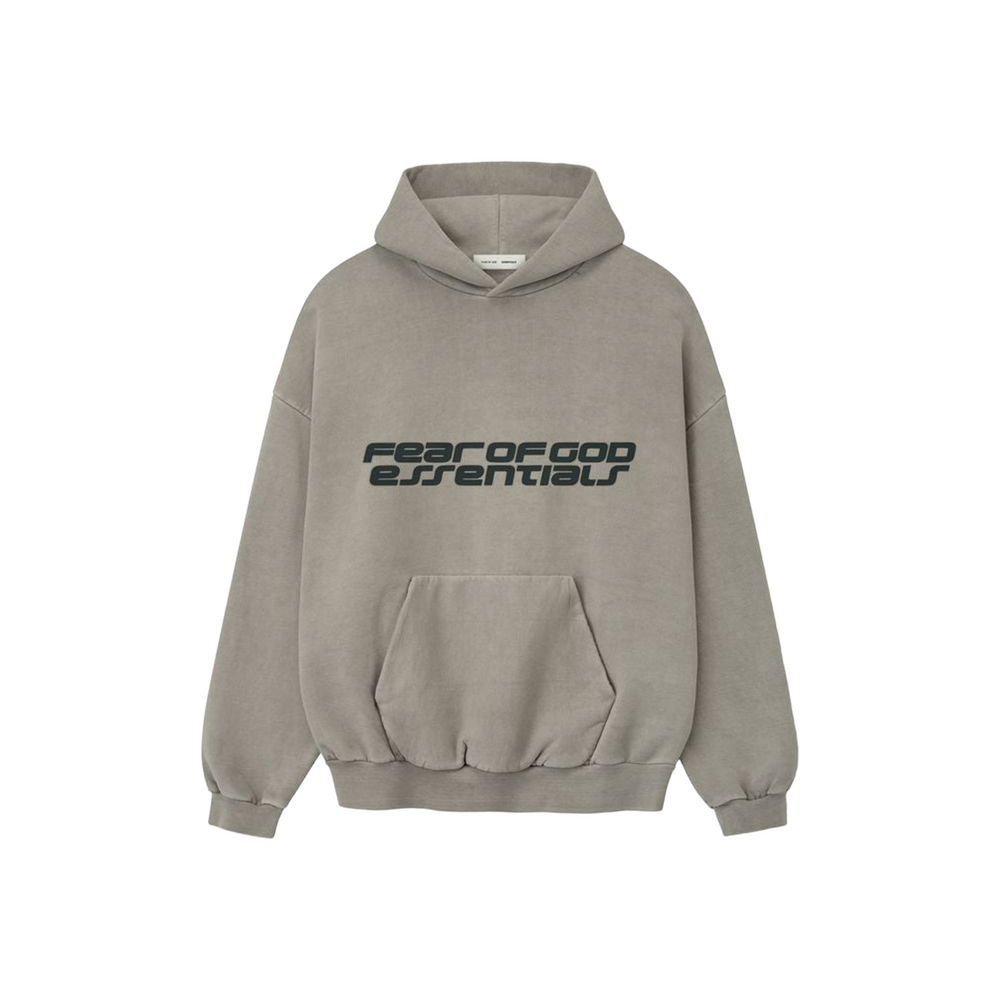 Fear of God Essentials 90s Hoodie Smoke Grey (FW25)