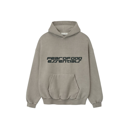 Fear of God Essentials 90s Hoodie Smoke Grey (FW25)