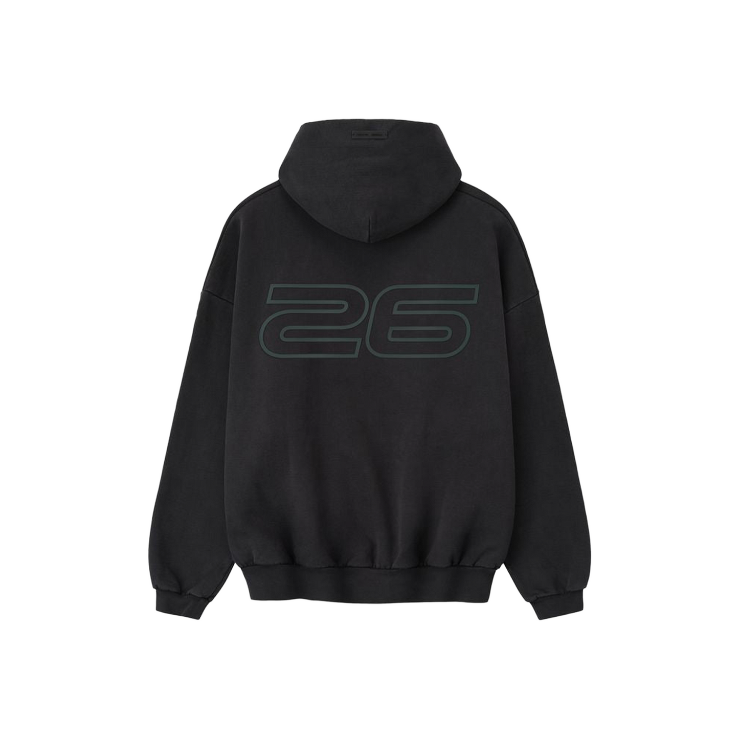 Fear of God Essentials 90s Hoodie Vintage Black (FW25)