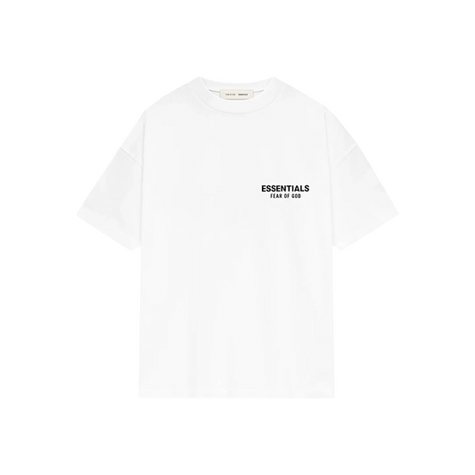 Fear of God Essentials Classic Fit Tee Bright White (SS25)