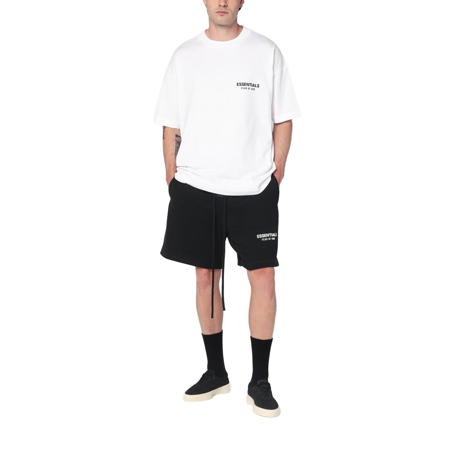 Fear of God Essentials Classic Fit Tee Bright White (SS25)