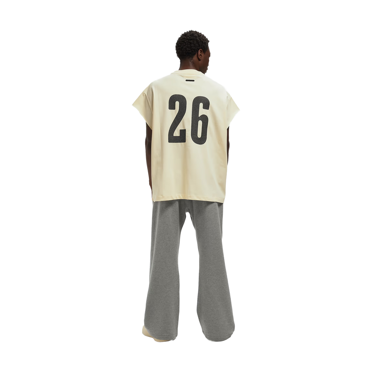 Fear of God Essentials Cut Off 90's Shirt Chalk (SS26)