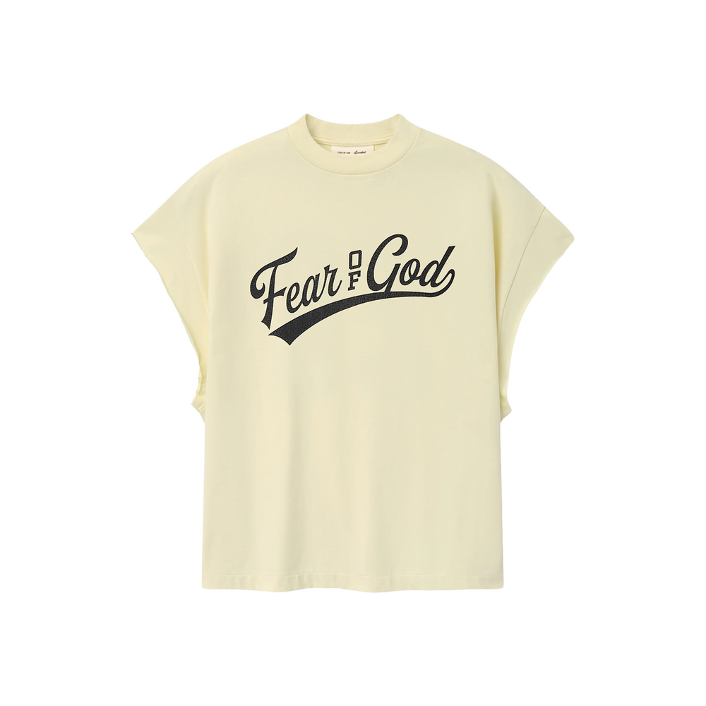 Fear of God Essentials Cut Off 90's Shirt Chalk (SS26)