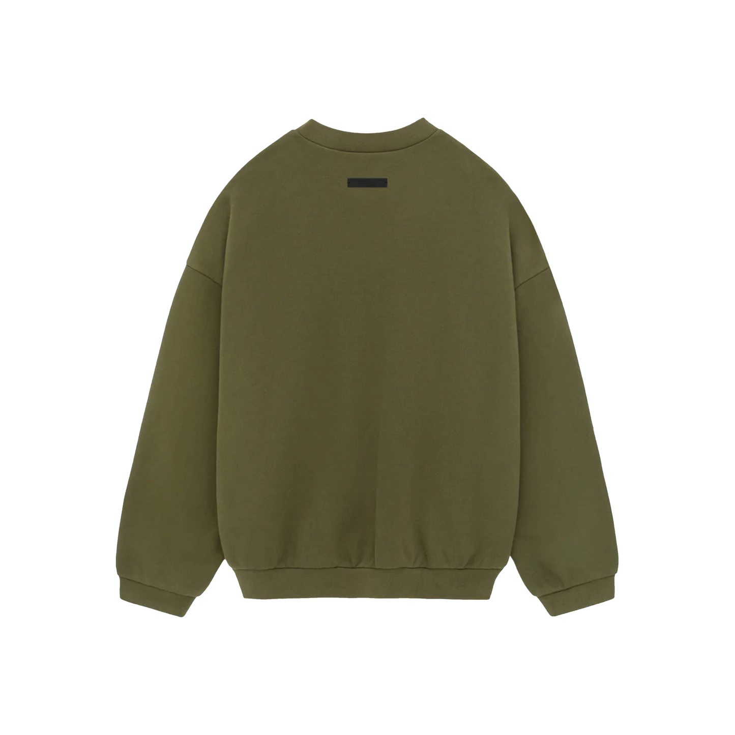 Fear of God Essentials Fleece Crewneck Military (FW24)