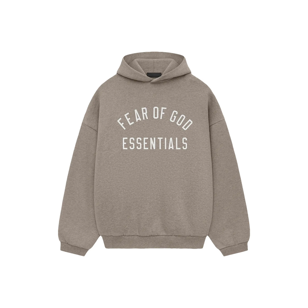 Fear of God Essentials Fleece Hoodie Heather Grey (SS25)