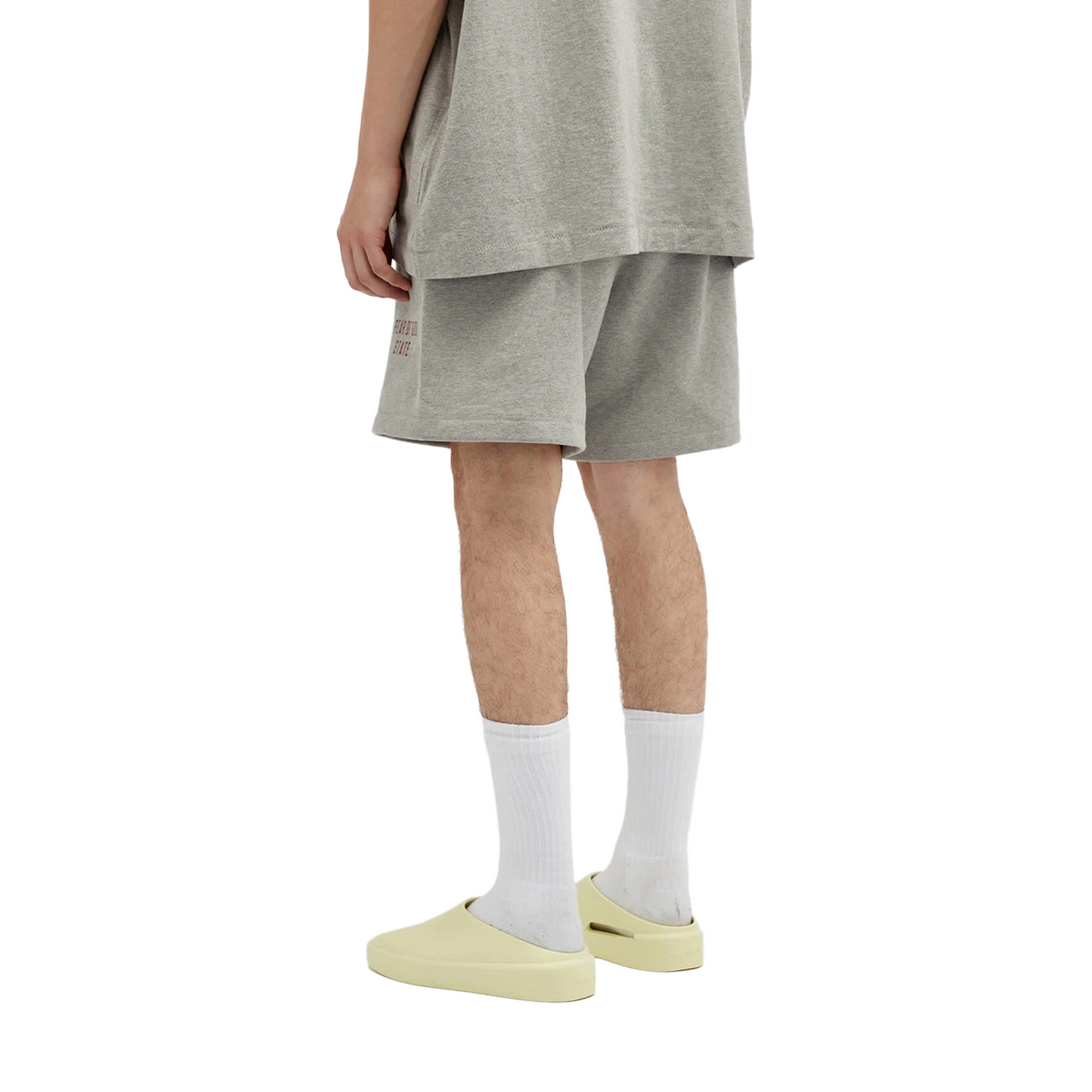 Fear of God Essentials Fleece Soccer Short Dark Heather (FW24)