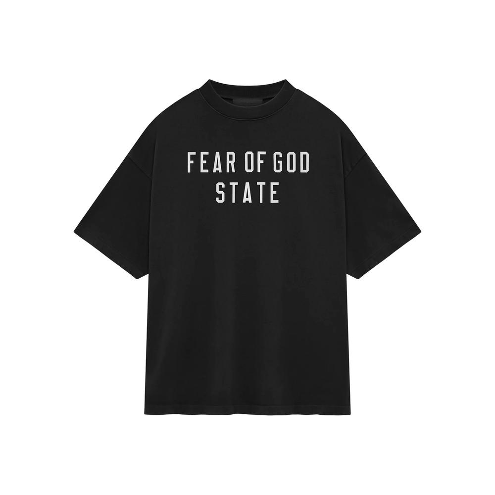 Fear of God Essentials Heavy Crewneck Tee Black (FW24)