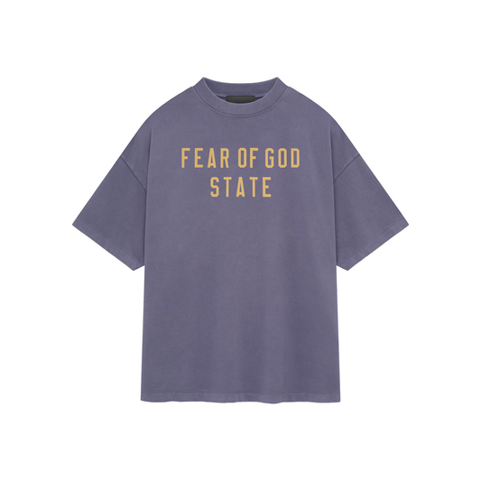 Fear of God Essentials Heavy Crewneck Tee Lavender (FW24)