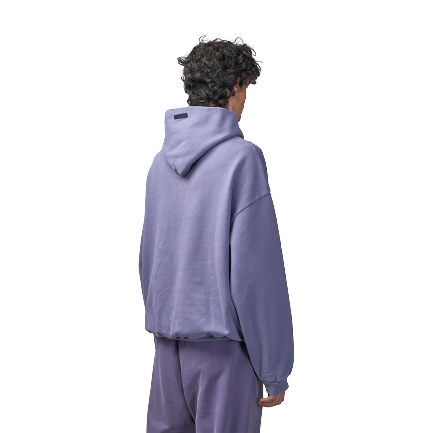 Fear of God Essentials Heavy Fleece Hoodie Lavender (FW24)