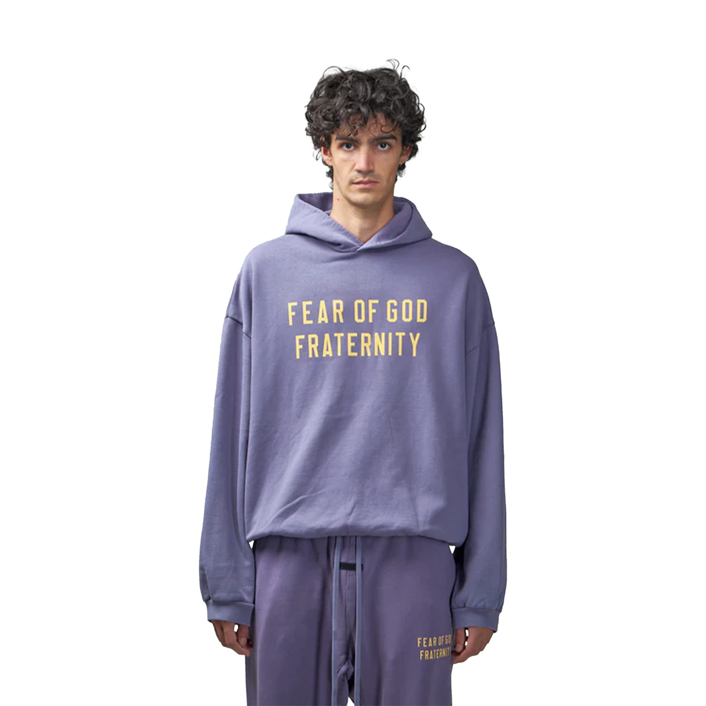 Fear of God Essentials Heavy Fleece Hoodie Lavender (FW24)