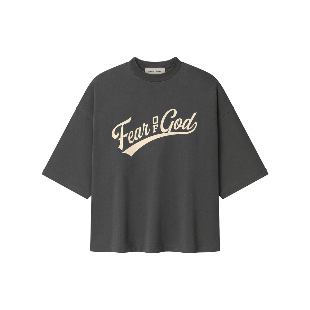 Fear of God Essentials Merch Tee Boxy Fit Iron Grey (SS26)
