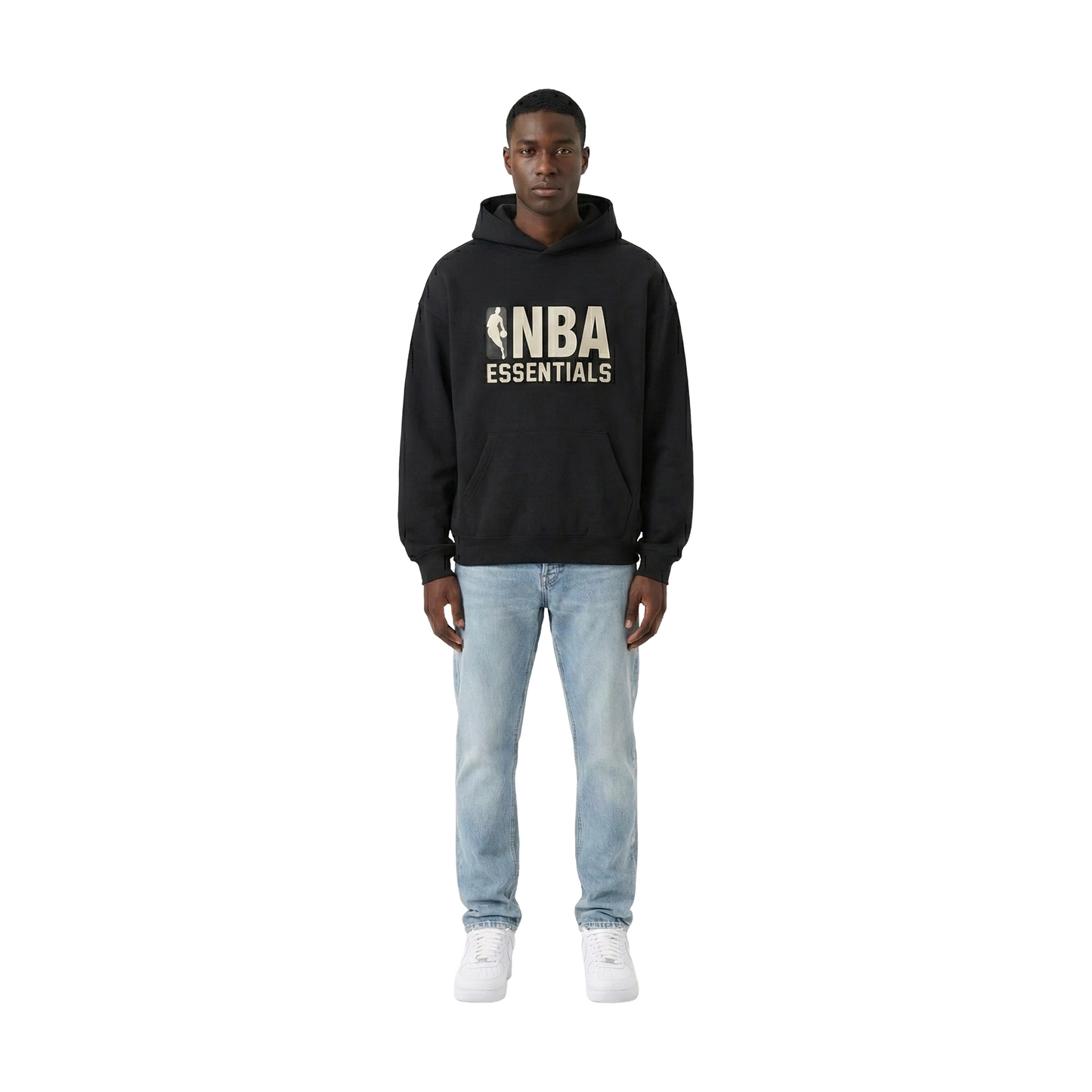 Fear of God Essentials NBA Hoodie Black (SS25)