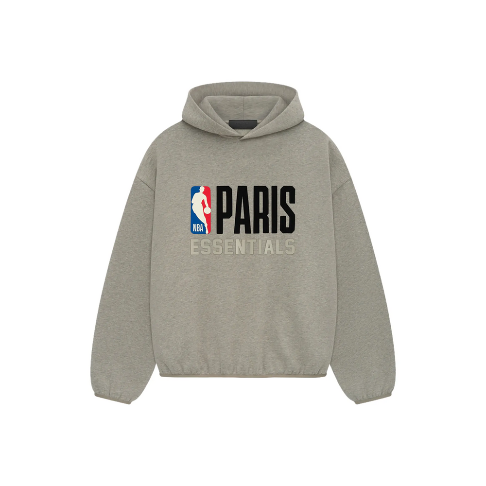 Fear of God Essentials NBA Paris Hoodie Warm Heather (SS25)