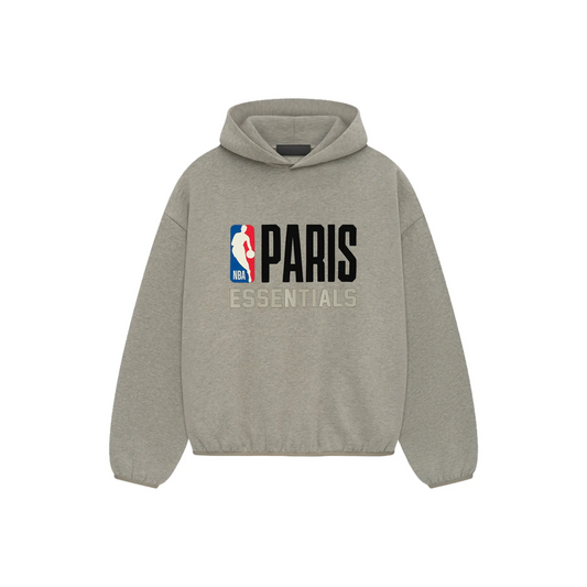 Fear of God Essentials NBA Paris Hoodie Warm Heather (SS25)