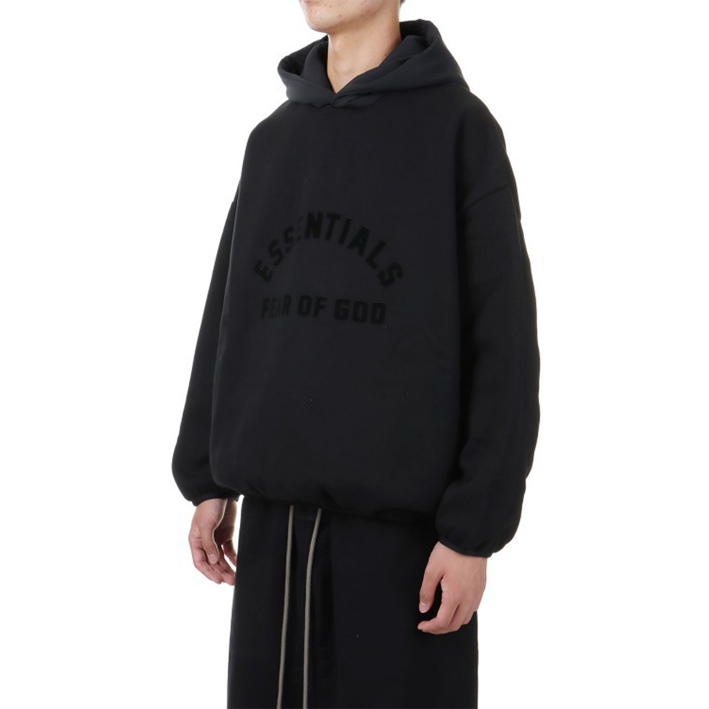 Fear of God Essentials Nylon Fleece Hoodie Black (SS24) – STEALPLUG KL Fear of God Essentials Nylon Fleece Hoodie Black (SS24) – STEALPLUG KL