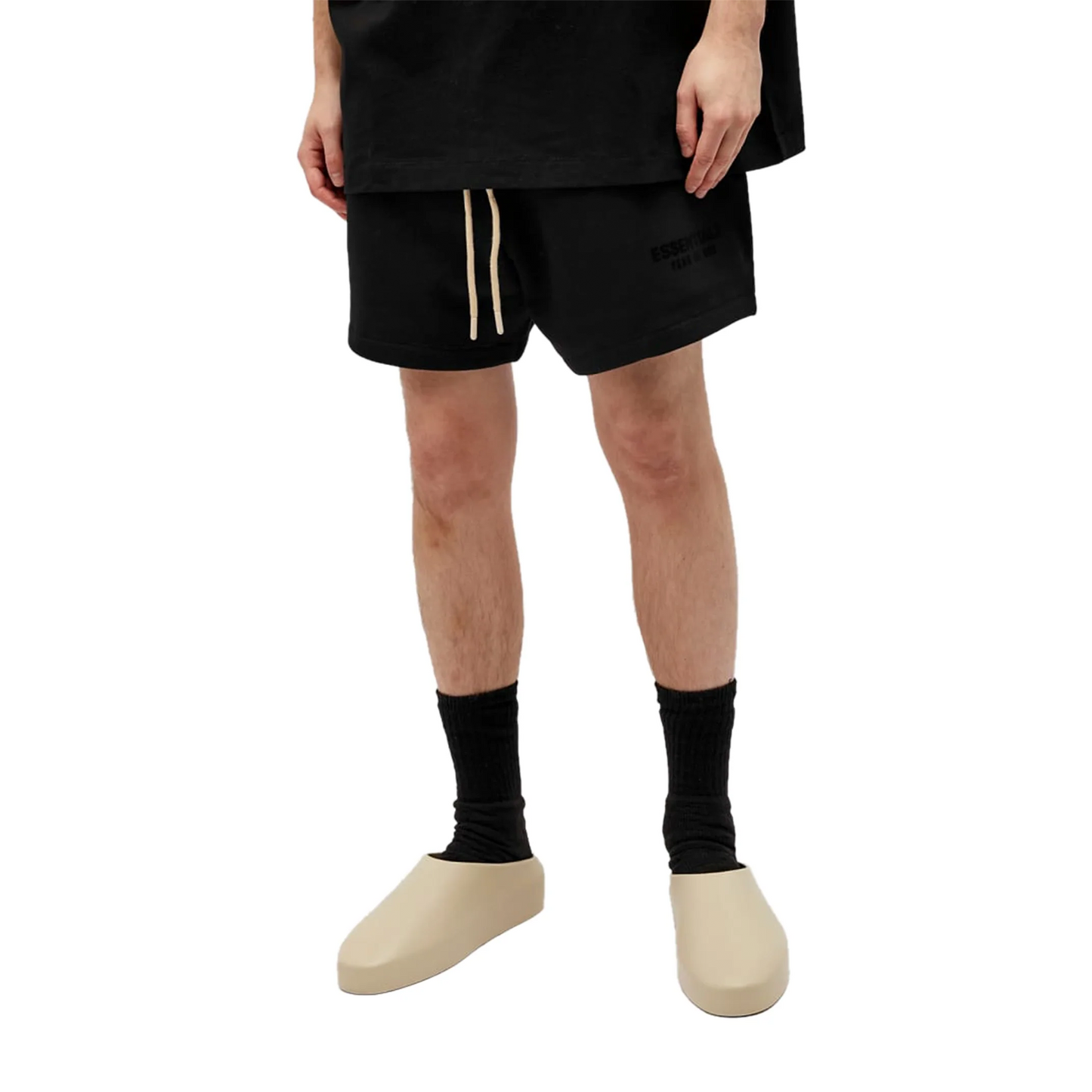 Fear of God Essentials Shorts Jet Black (SS23)