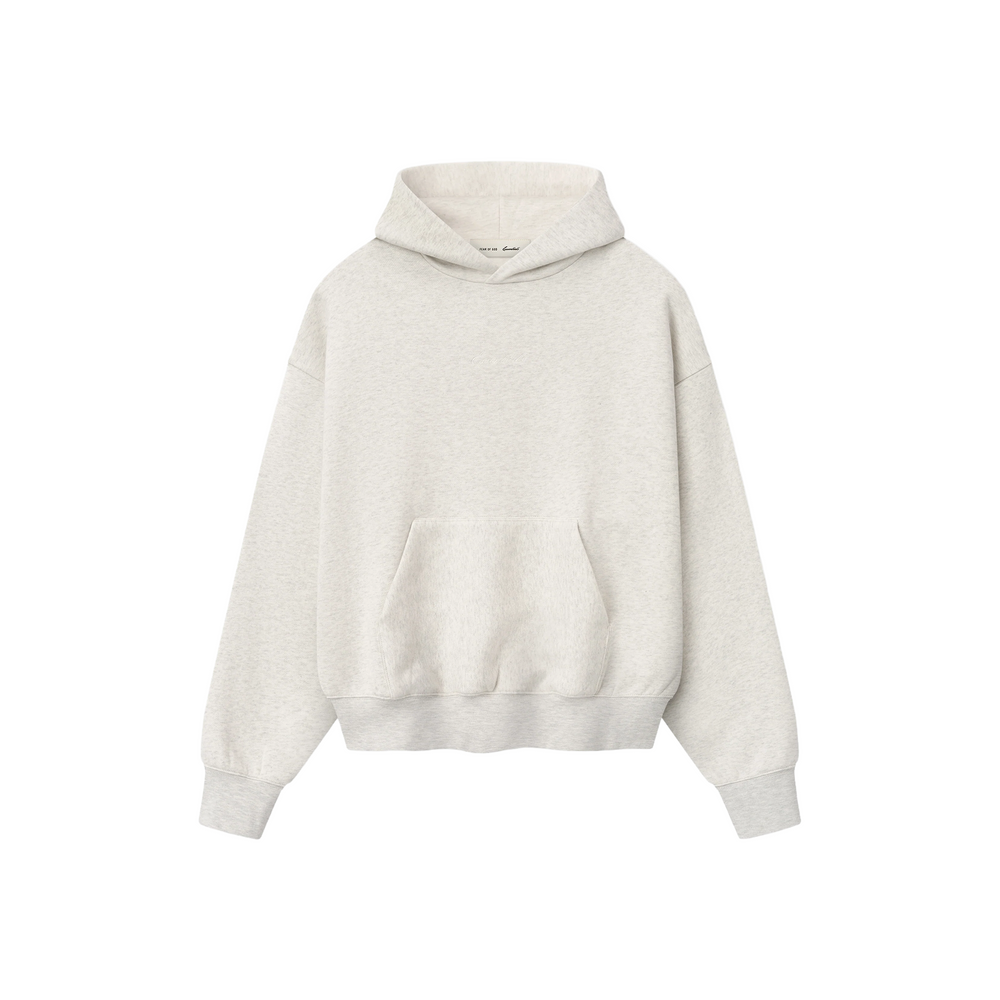 Fear of God Essentials Signature Classic Hoodie Oatmeal Heather (SS26)