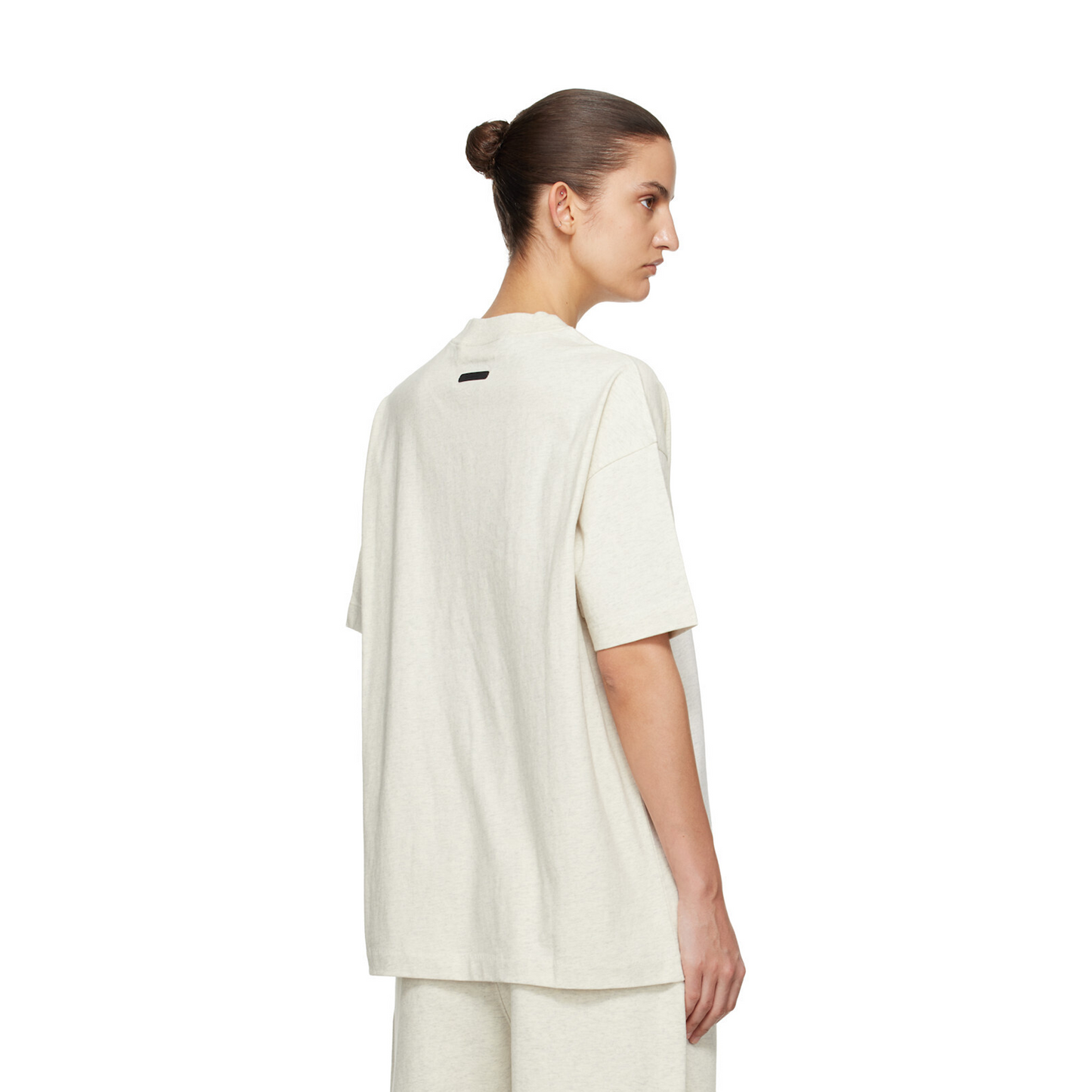 Fear of God Essentials Signature Classic Tee Oatmeal Heather (SS26)