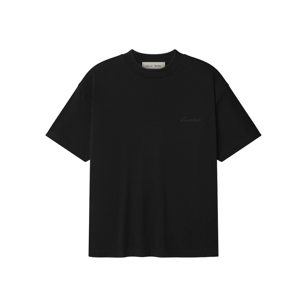 Fear of God Essentials Signature Classic Tee Vintage Black (SS26)