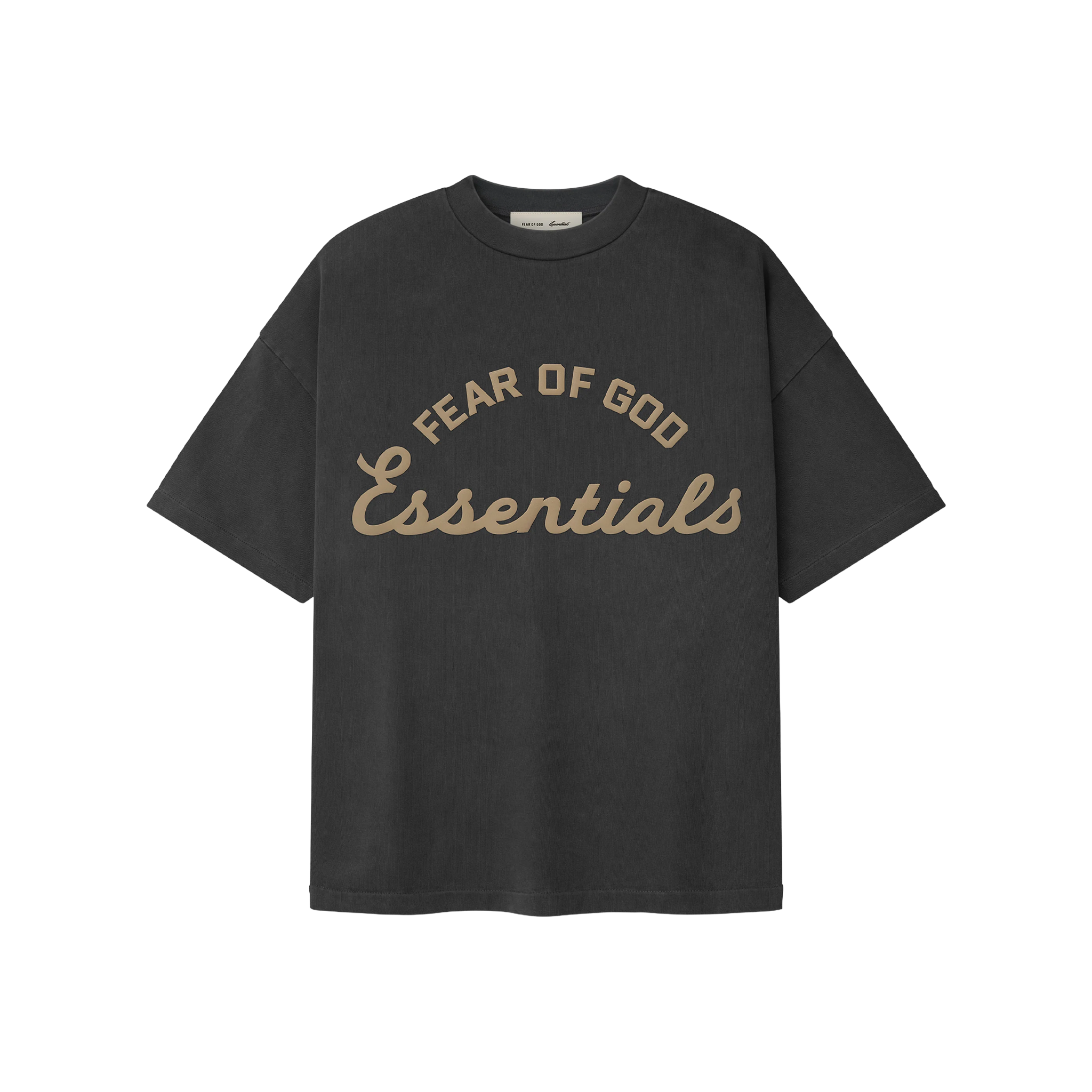 Fear of God Essentials Training 90's Short Sleeve Tee Faded Iron Grey ...