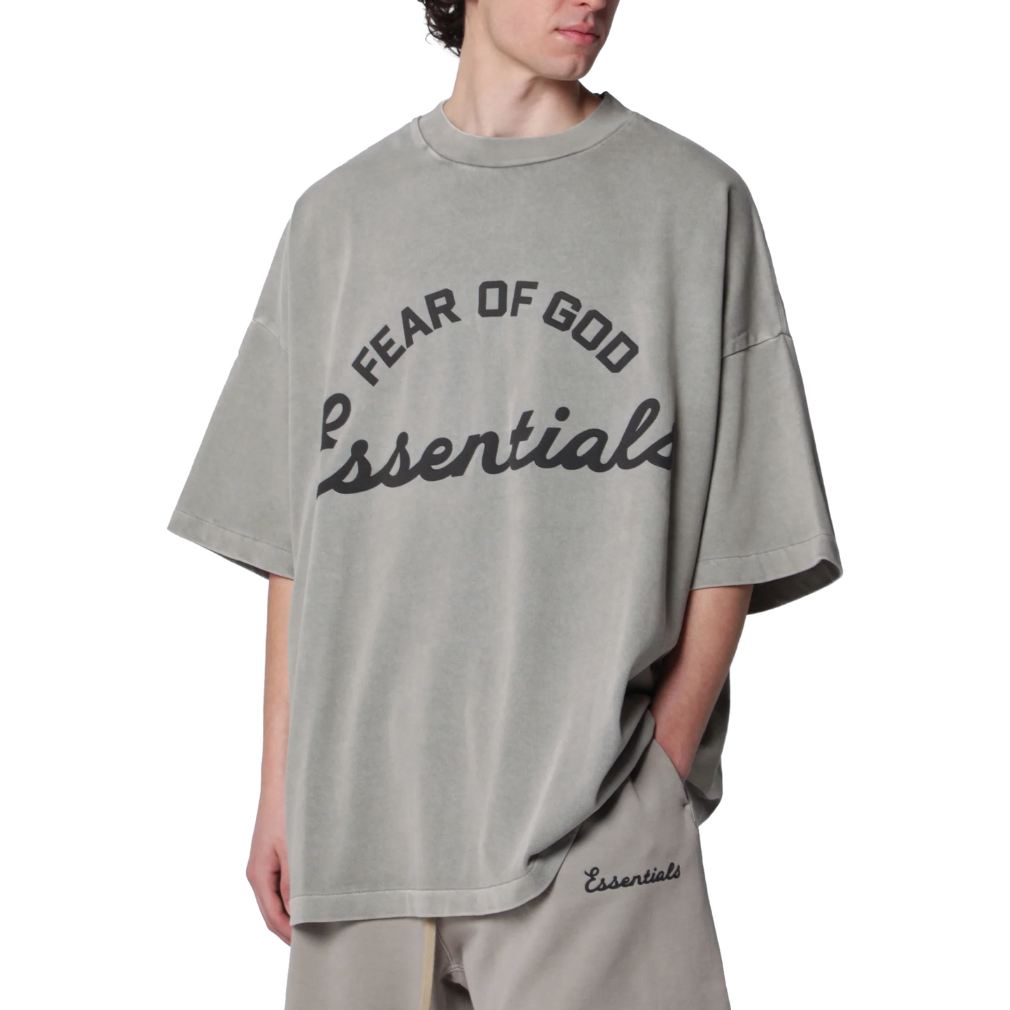 Fear of God Essentials Training 90's Short Sleeve Tee Faded Seal (SS26)