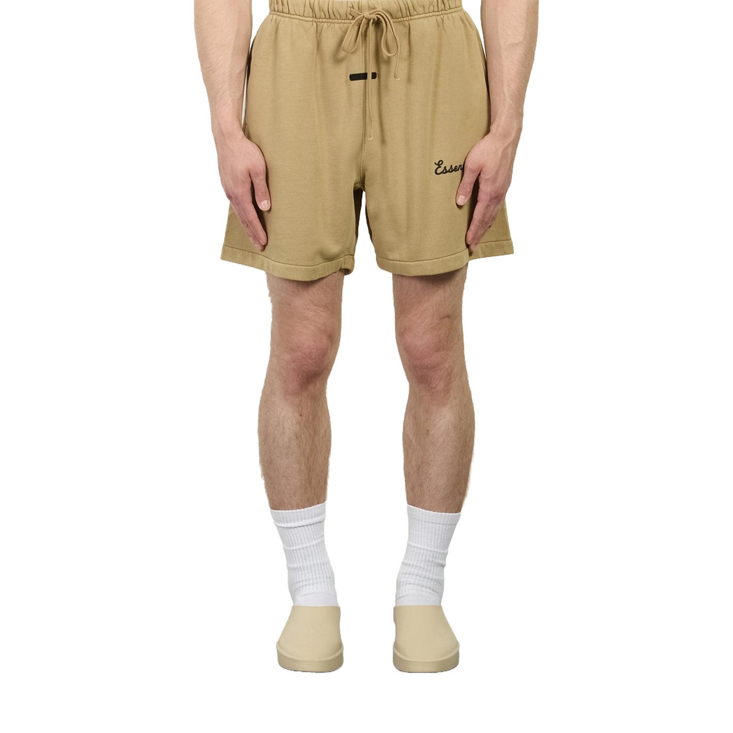 Fear of God Essentials Training Classic Sweatshort Faded Dune (SS26)