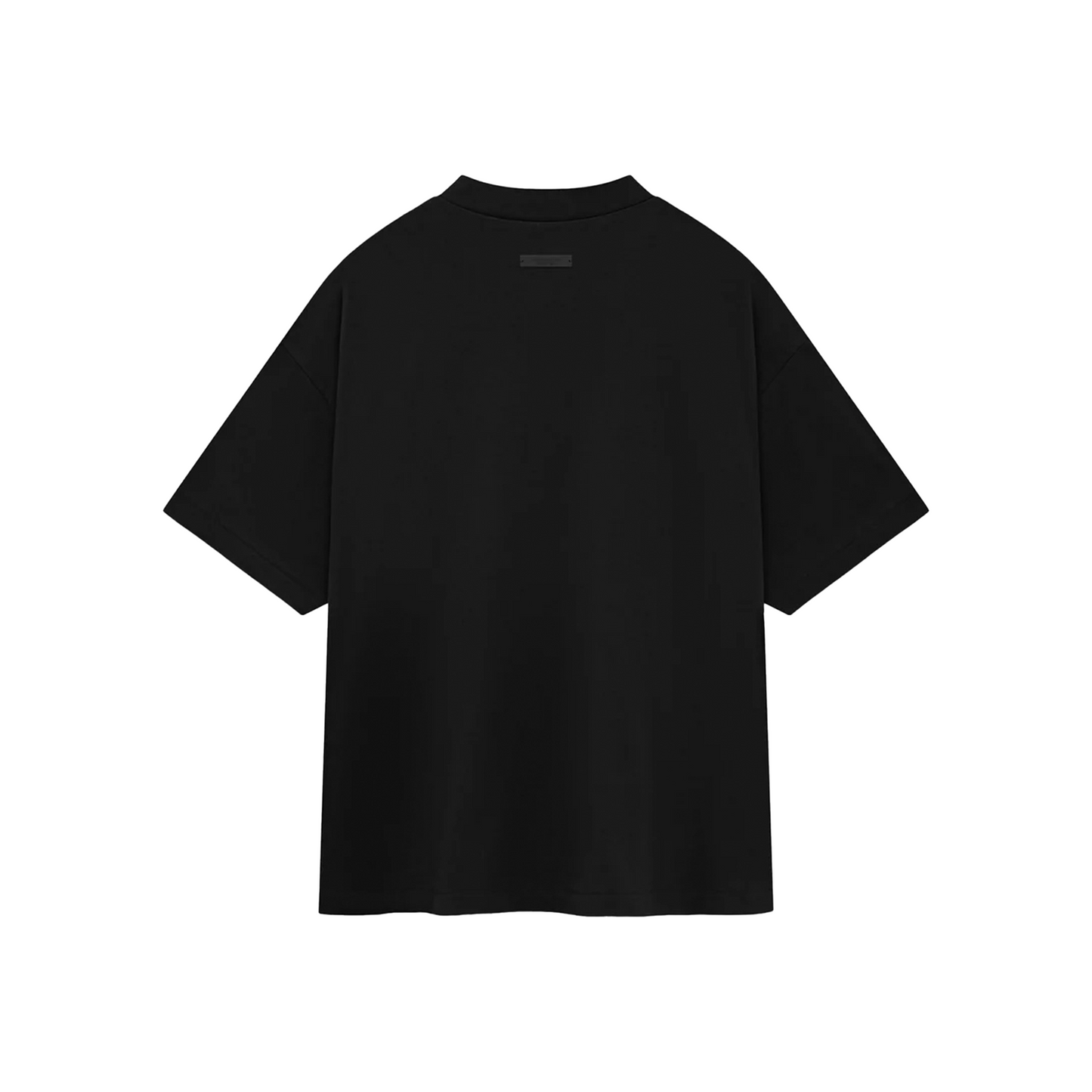 Fear of God Essentials University Logo Heavy Crewneck Tee Black (FW24)