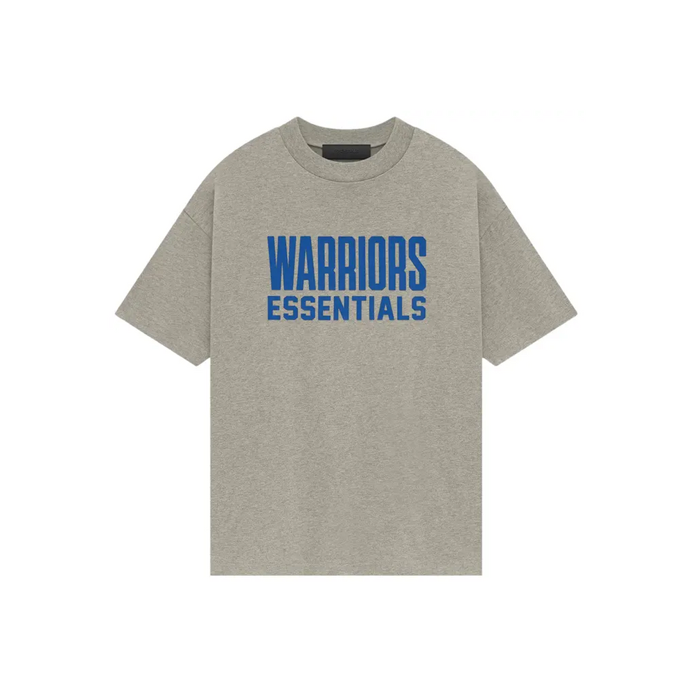 Fear of God Essentials x NBA Golden State Warriors Tee Warm Heather (SS25)