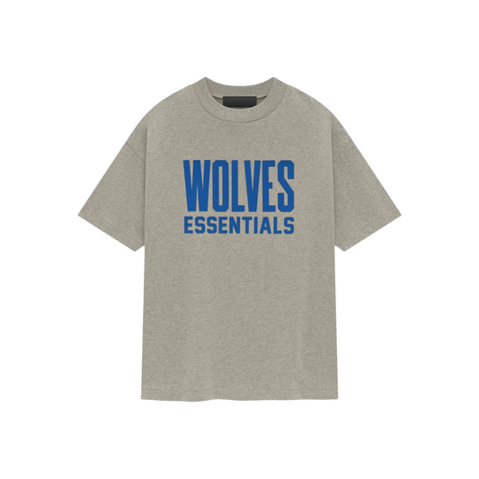 Fear of God Essentials x NBA Minnesota Timberwolves Tee Warm Heather (SS25)