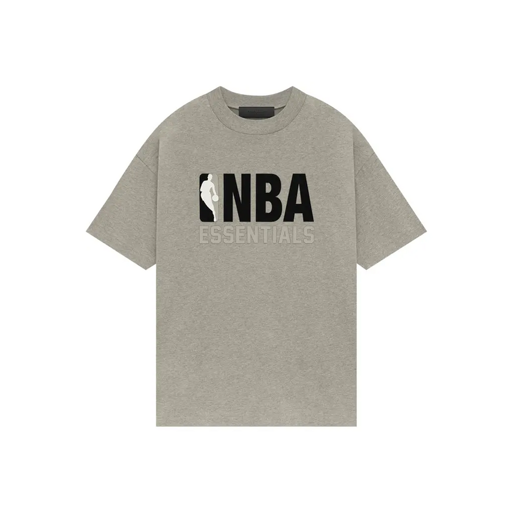 Fear of God Essentials x NBA Tee Warm Heather (SS25)