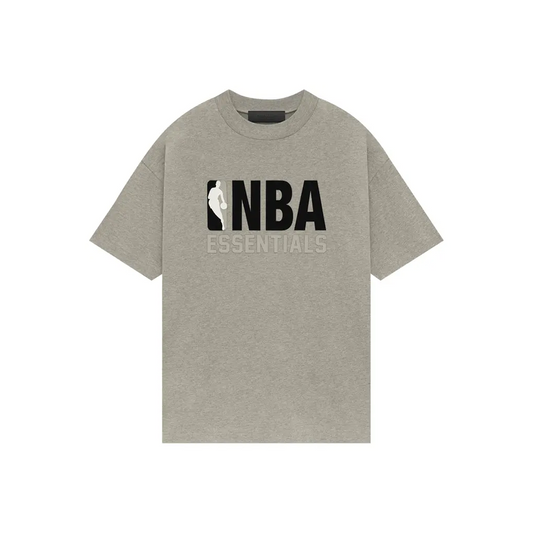 Fear of God Essentials x NBA Tee Warm Heather (SS25)