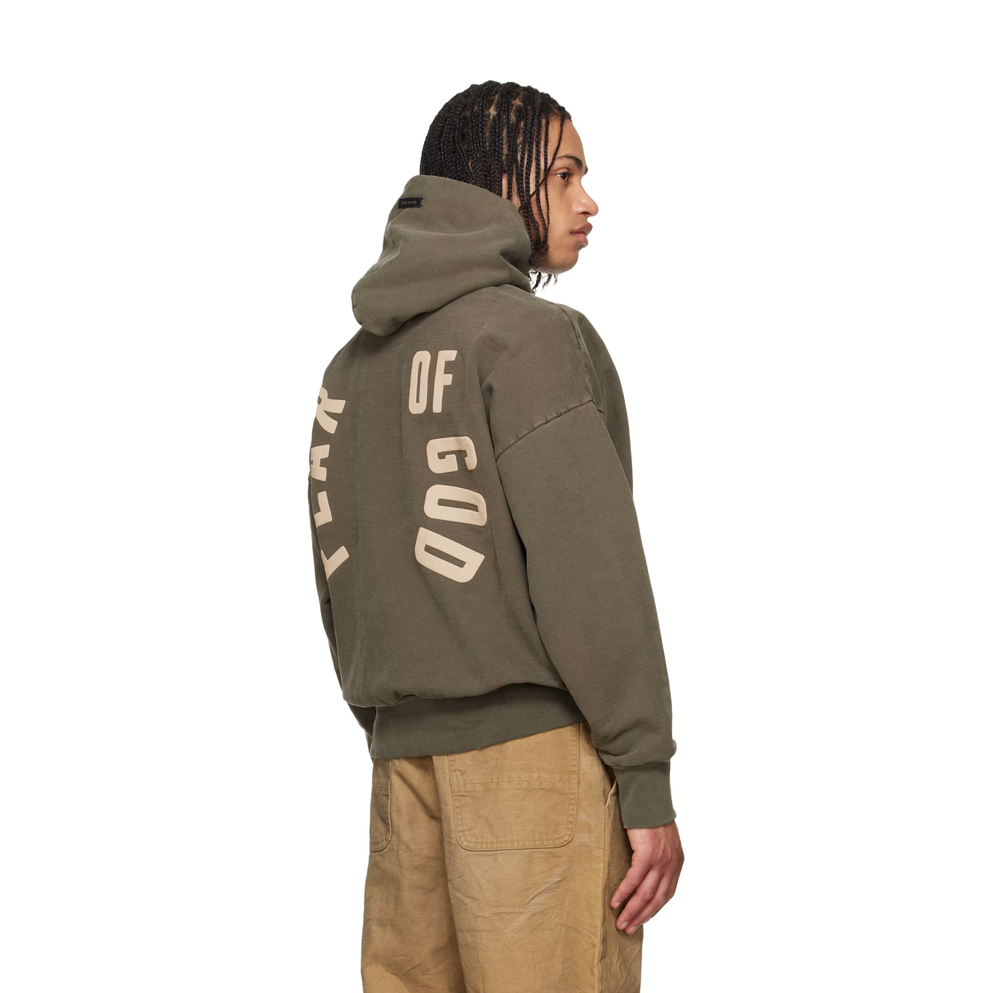 FEAR OF GOD Fear of God Classic Pocket Hoodie Faded Brown (SS26)