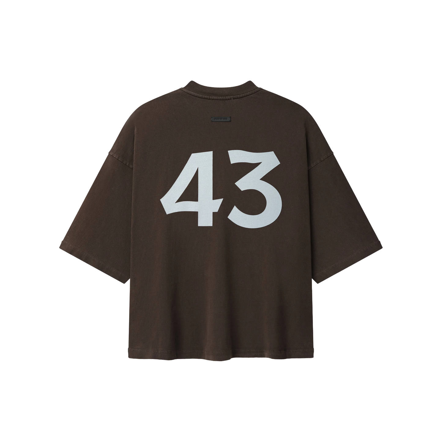FEAR OF GOD Fear Of God, 43 Tee Dark Brown (SS26)