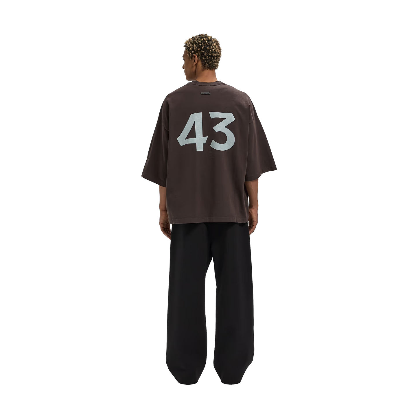 FEAR OF GOD Fear Of God, 43 Tee Dark Brown (SS26)