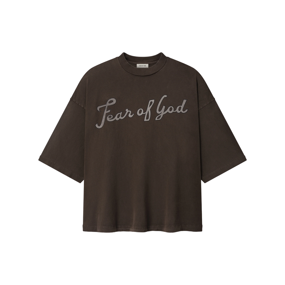 FEAR OF GOD Fear Of God, 43 Tee Dark Brown (SS26)