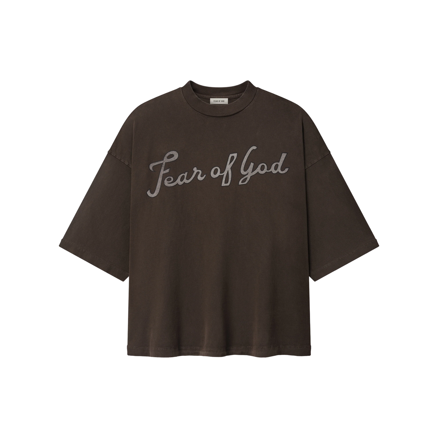 FEAR OF GOD Fear Of God, 43 Tee Dark Brown (SS26)