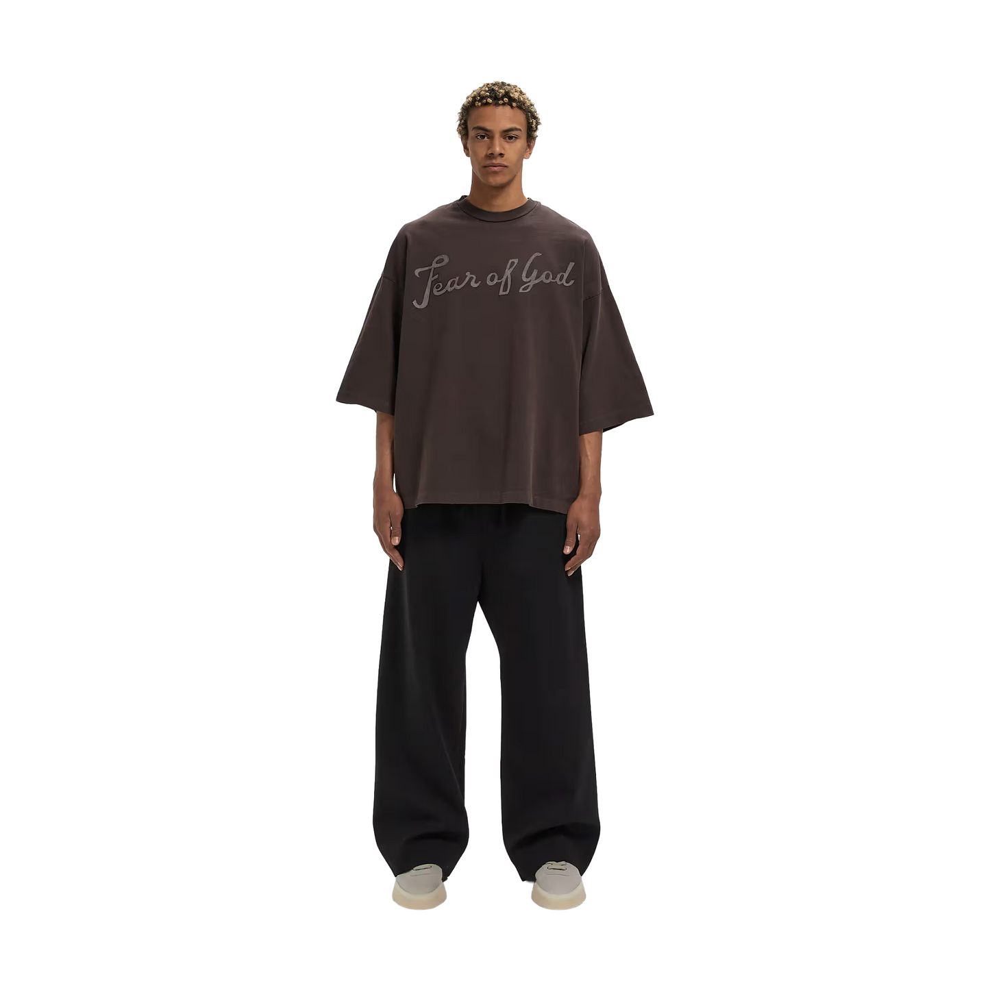 FEAR OF GOD Fear Of God, 43 Tee Dark Brown (SS26)