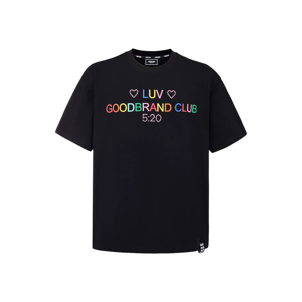 GOODBRAND 520 Limited Edition Clock Foam Tee Black (SS26)