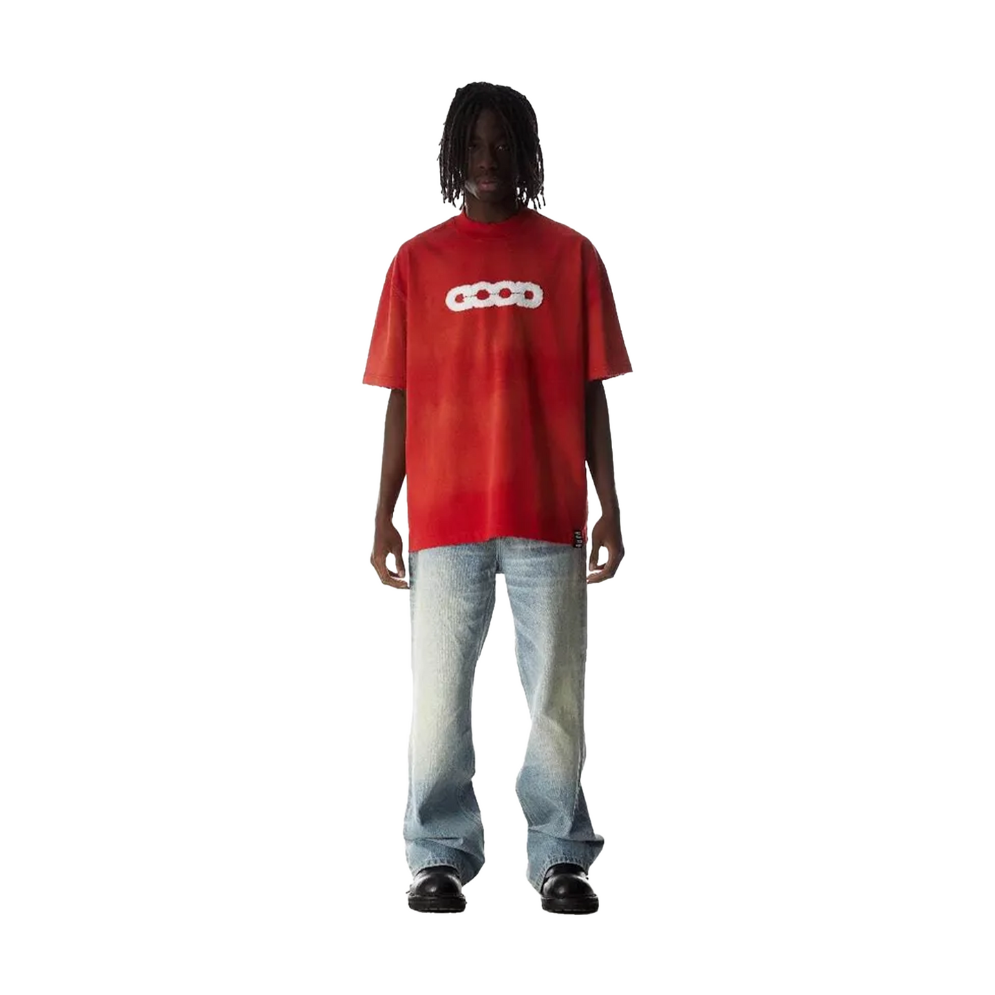 GOODBRAND Cloud Logo Tee Red (SS24)