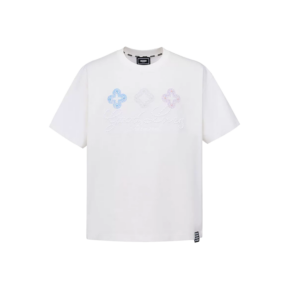 GOODBRAND Colour Floral Rhinestone White (SS26)