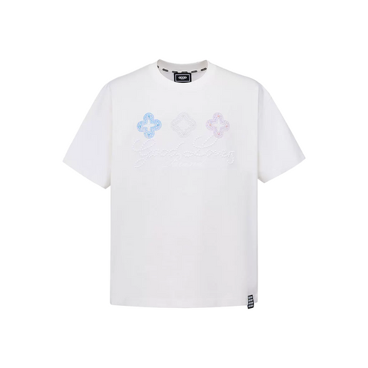 GOODBRAND Colour Floral Rhinestone White (SS26)