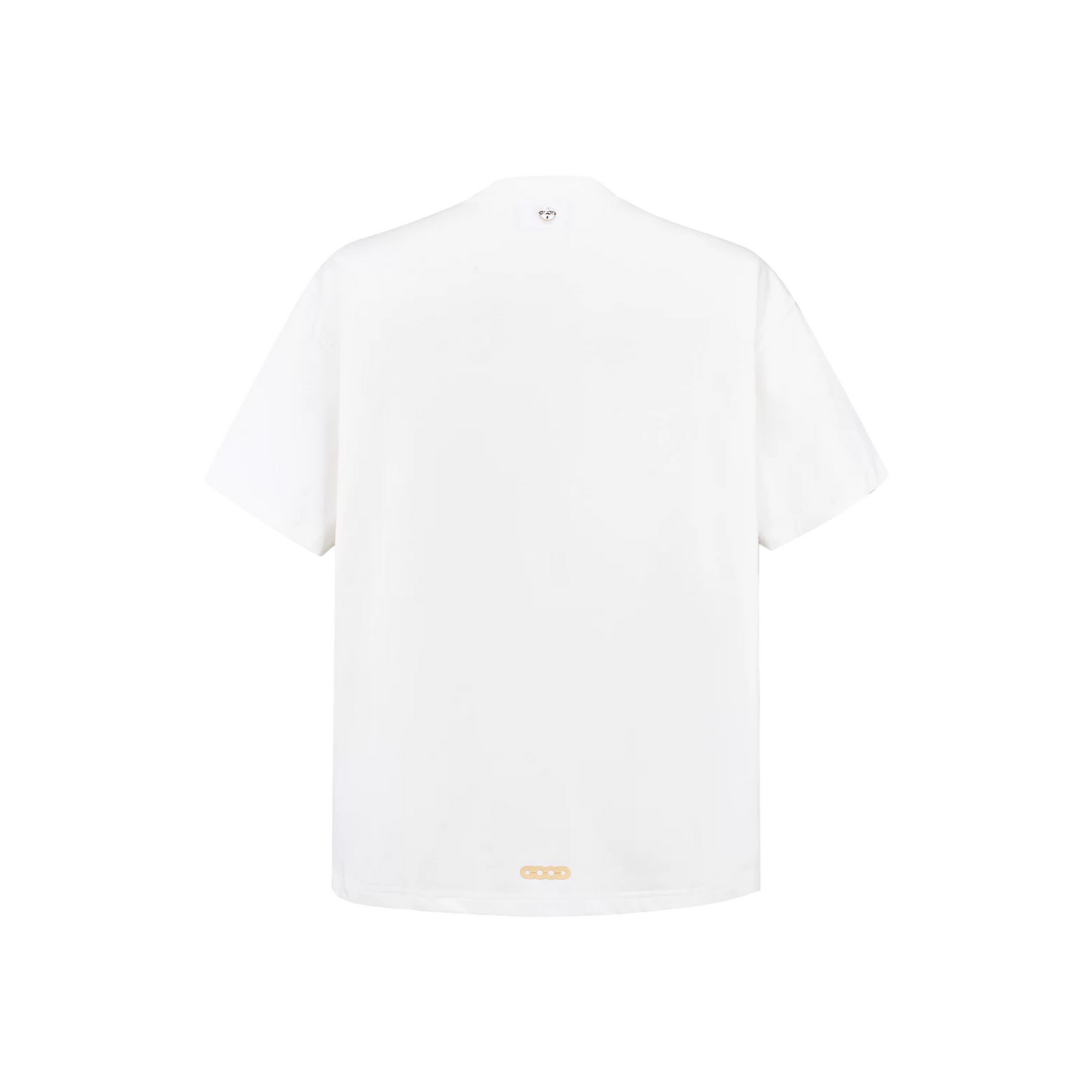 GOODBRAND Colourful Cosmic Gemstone Slogan Tee White (SS26)