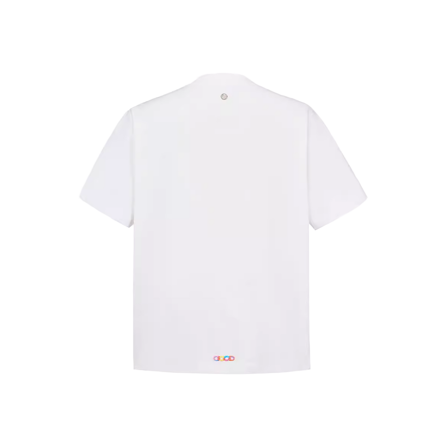 GOODBRAND Colourful Neon Floral Tee White (SS26)