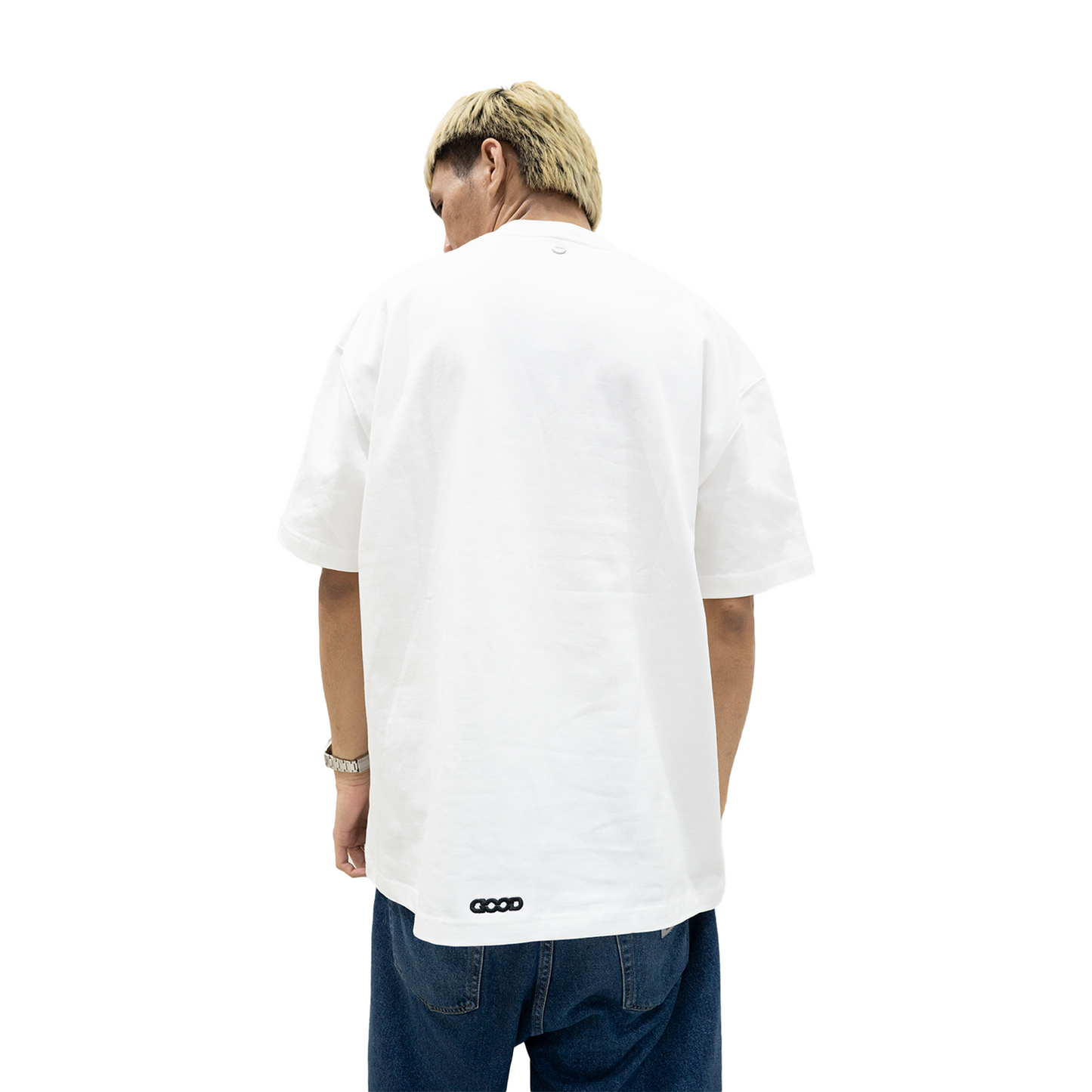 GOODBRAND Cracked Tee White (SS23)