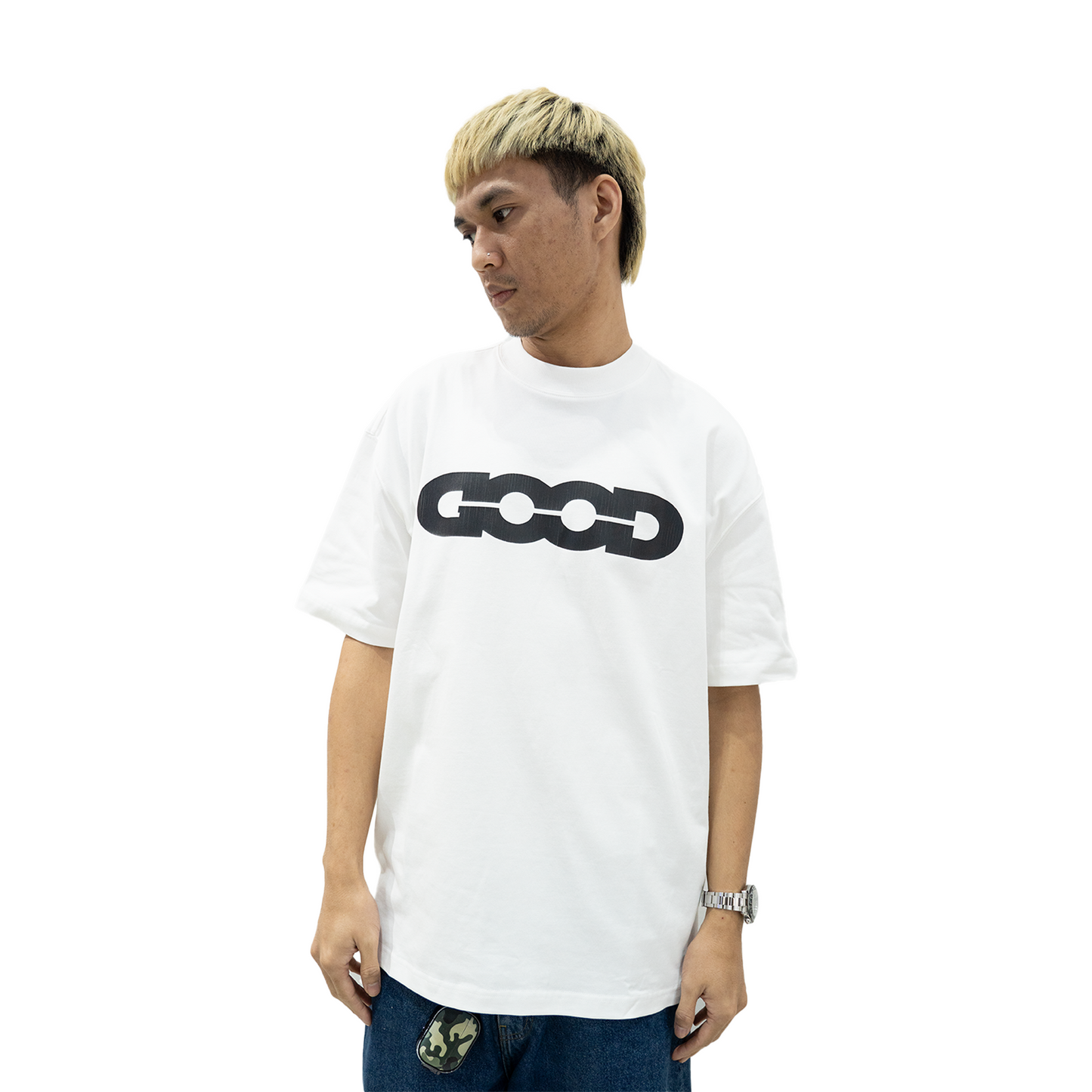 GOODBRAND Cracked Tee White (SS23)