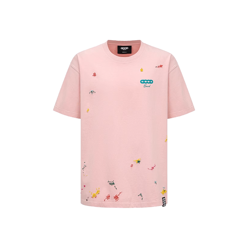 GOODBRAND Dopamine Tube Beaded Tee Pink (SS25)