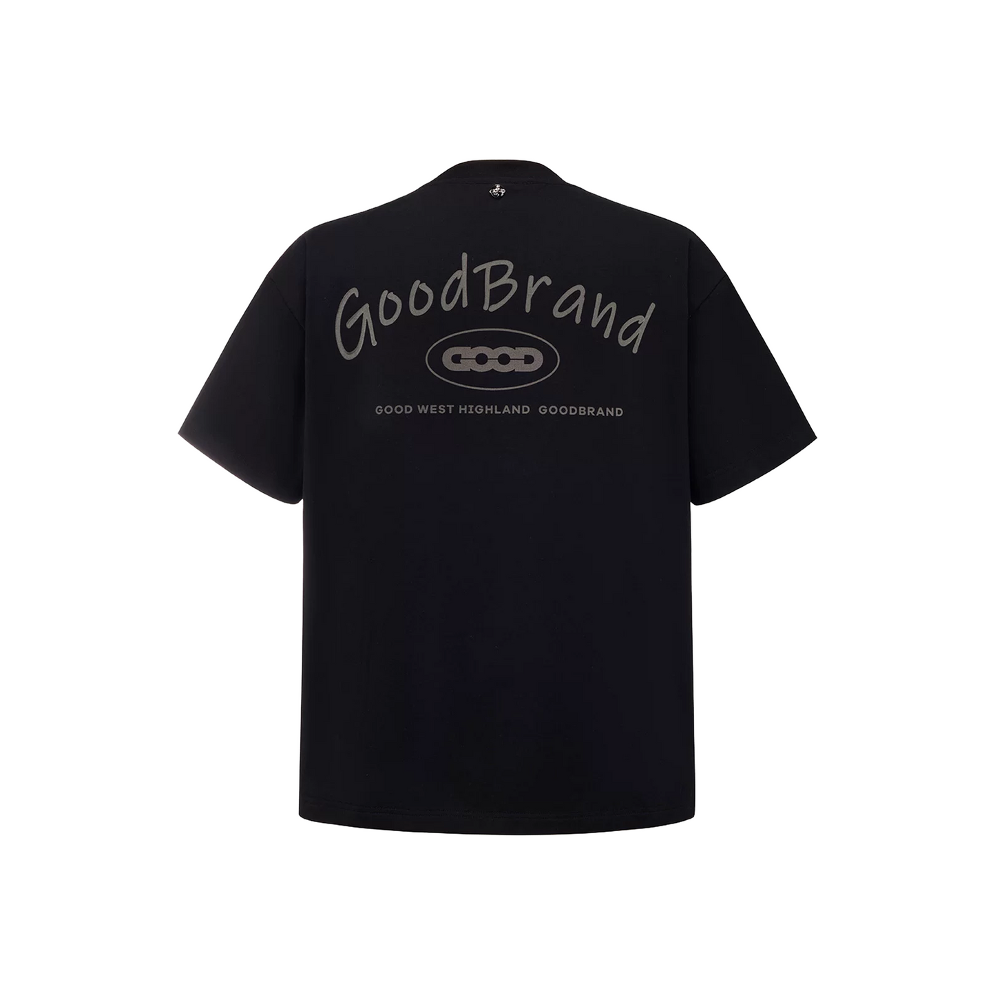GOODBRAND Floral Puppy Short Sleeved Tee Black (SS26)