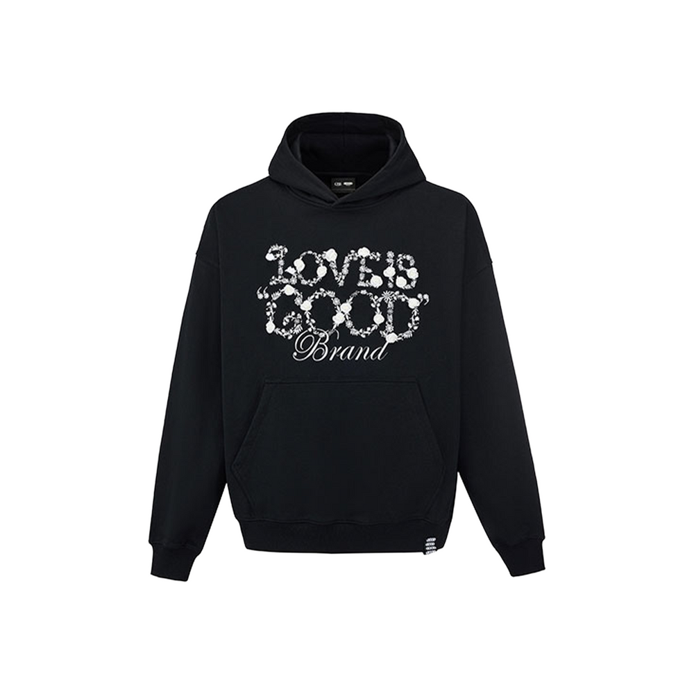 GOODBRAND Flower Fragrance Hoodie Black (FW25)
