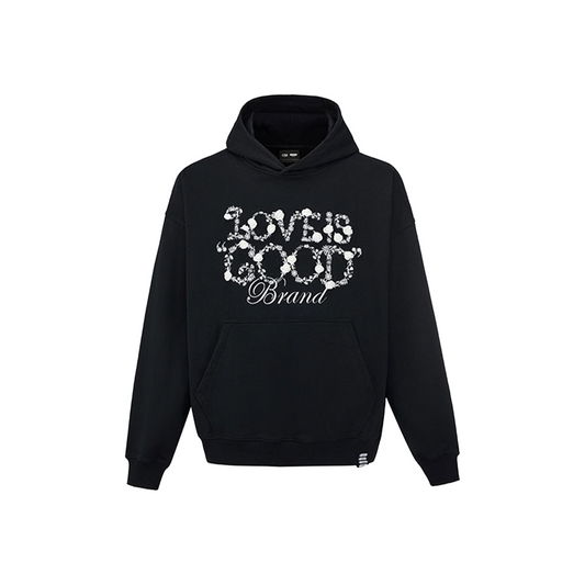 GOODBRAND Flower Fragrance Hoodie Black (FW25)