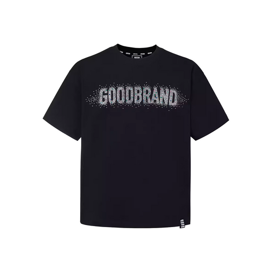 GOODBRAND Full Diamond Crescent Tee Black (SS26)